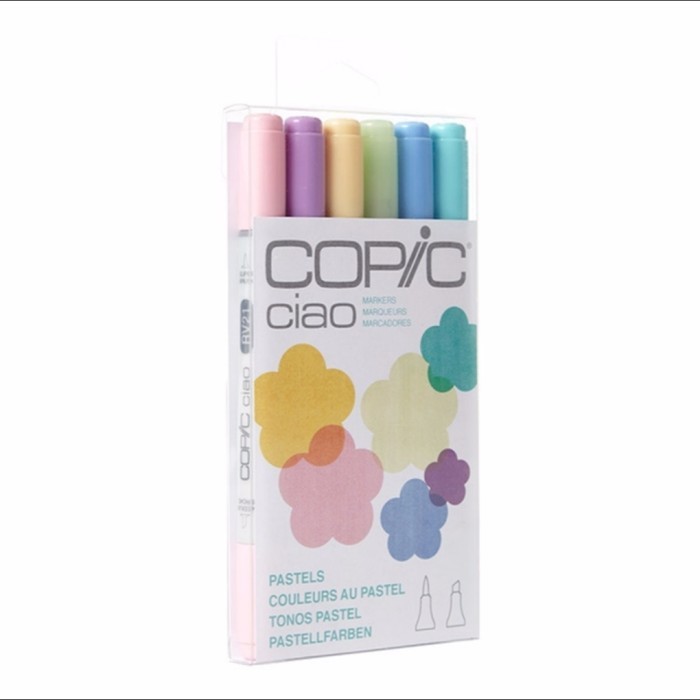 

Copic Ciao Marker Set 6 - Pastel