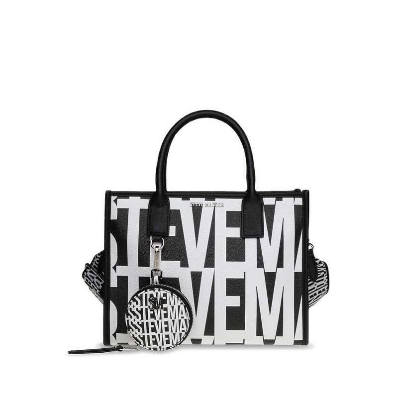 Steve Madden BVISION Women's Tote Bag- Black