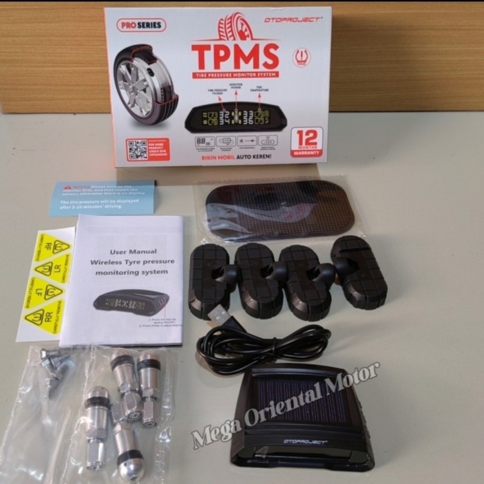 Otoproject TPMS Sensor Tekanan Pentil Ban Mobil Universal