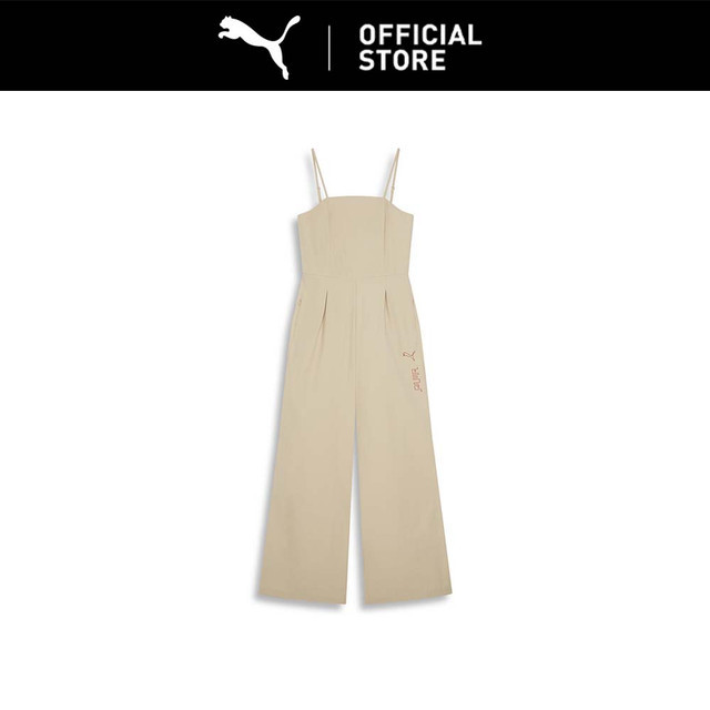 PUMA PUMA GAME ON Wide Leg Jumpsuit Wanita