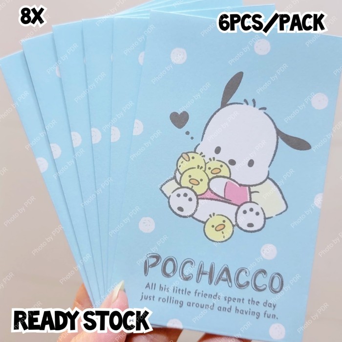 

Sale Amplop Ampao Angpao Serbaguna Isi 6 Sanrio Original Pochacco