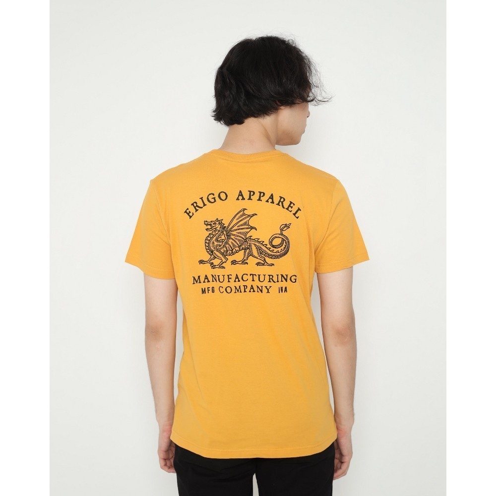 Erigo T-Shirt Erigo Dragon Mustard Unisex