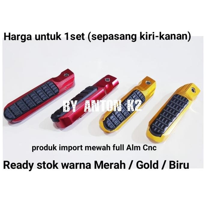 Best Seller Footstep/Pijakan/Injakan Kaki Belakang Variasi Aerox 155-Yamaha Lexi