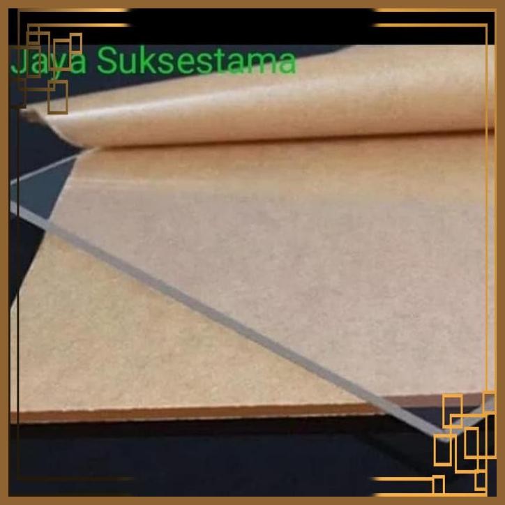 

[JST] ACRYLIC LEMBARAN TEBAL 5MM X P 90 X L 50 ACRYLIC SHEET
