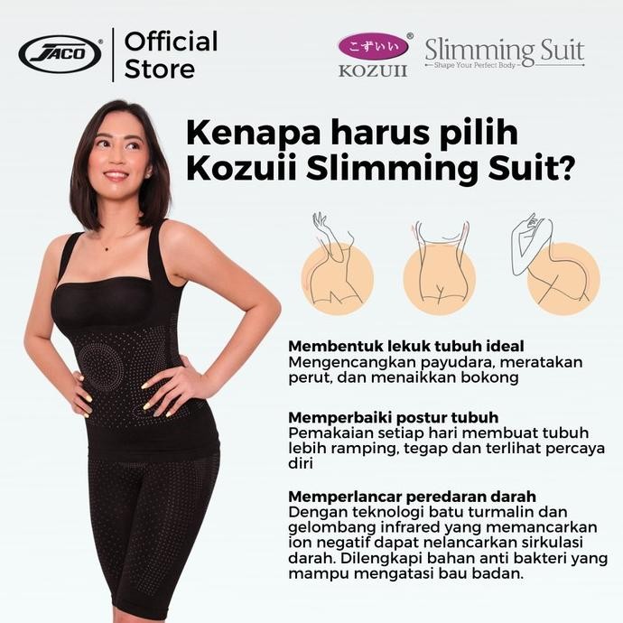 Bundle 10 Kozui Slimming Suit + Soso Teddies Korset Pelangsing Perut