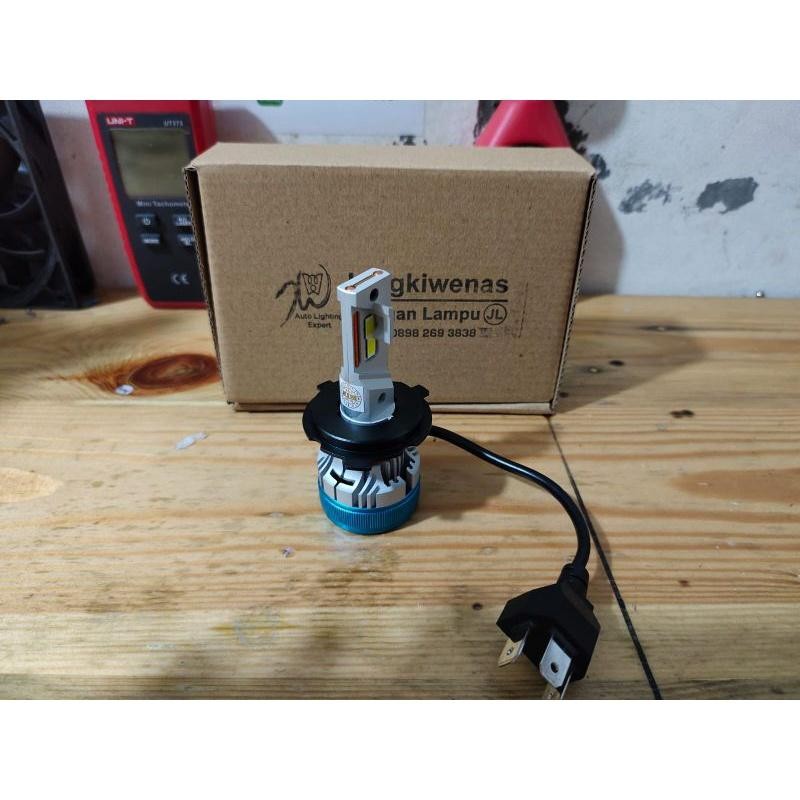Led H4 Jl55 53Watt 6000K Tidak Ngedrop Dan Adjustable