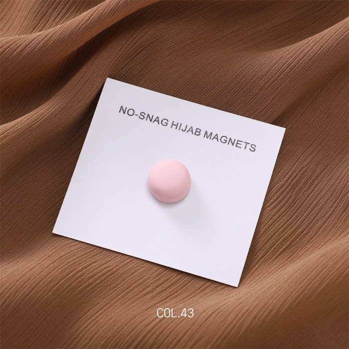 

Pin Hijab Magnet Warna Premium Magnet Kuat