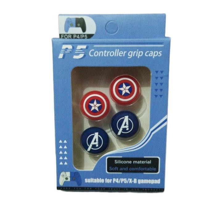Produk Baru Tombol Analog Stick Thumb Grip Silicon Cap Spiderman for PS5 PS4 Xbox