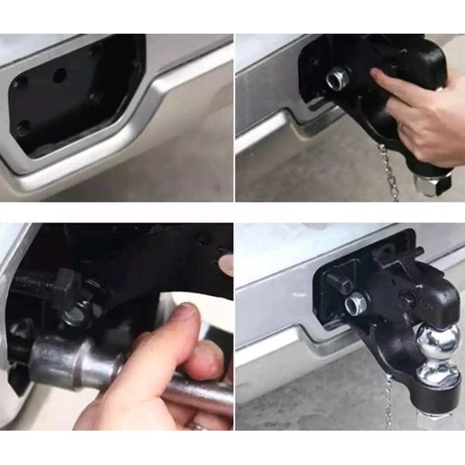 Towing Bopel Scorpion Pintle Hook Towing Ball