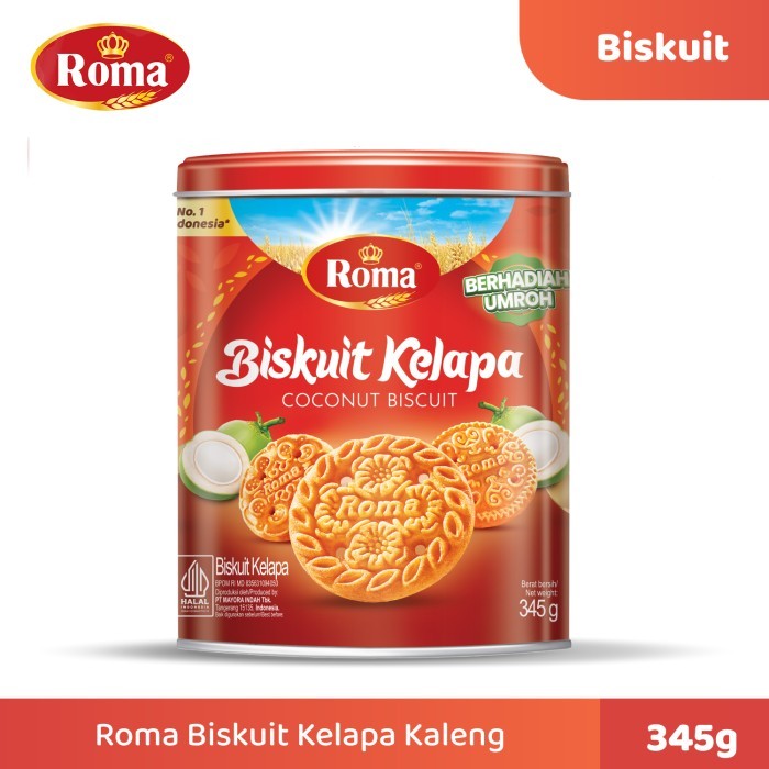 

Roma Biskuit Kelapa Kaleng LANGSUNG KIRIM