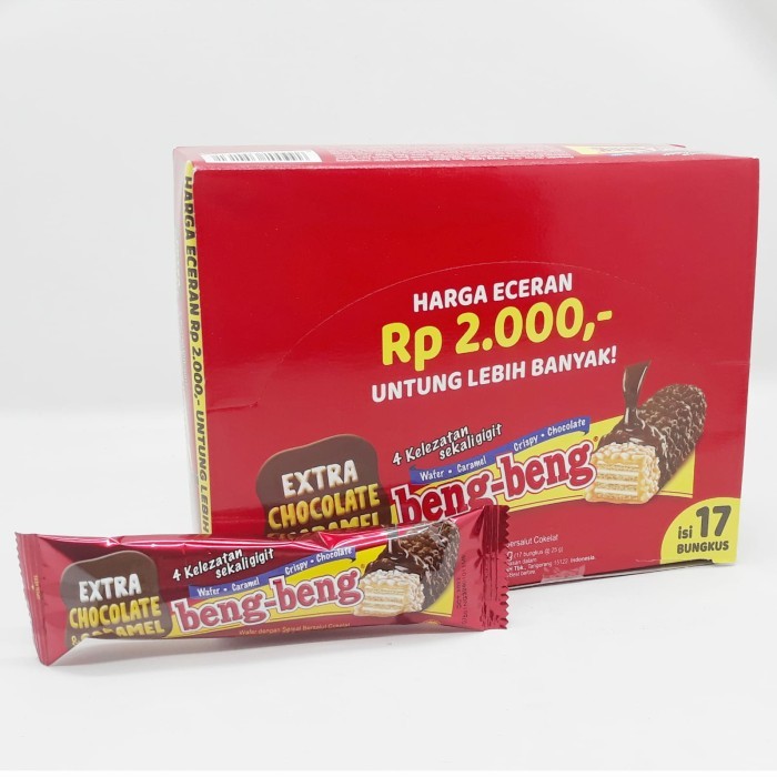 

beng beng wafer coklat box@17pcs BERGARANSI