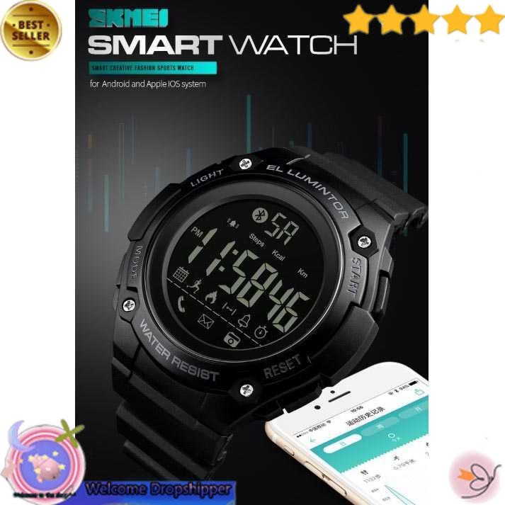 Yourfav Jam Tangan Sporty Smartwatch Bluetooth - 1347 YF1