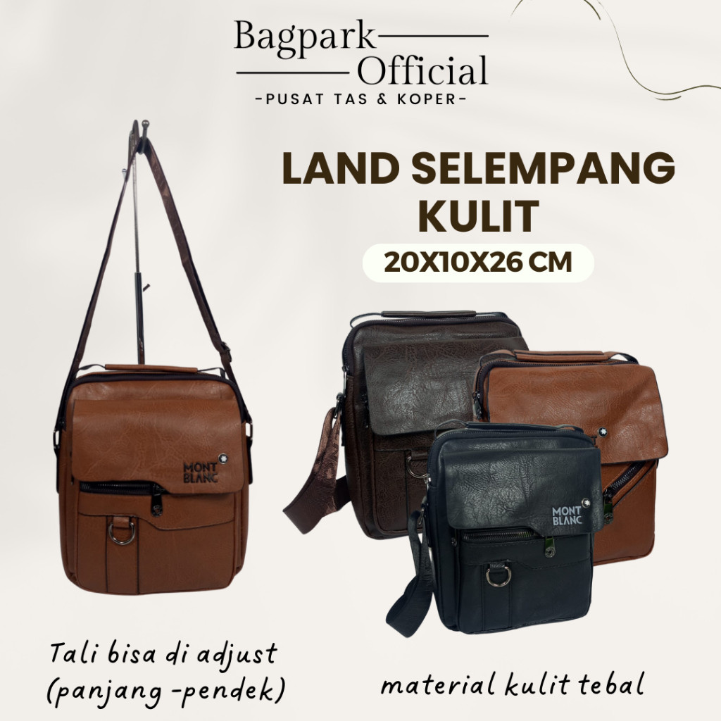 Discount Tas Selempang Pria Mont Blance Tas Kulit Import Tas Santai Pria Tas Selempang Acara Formal