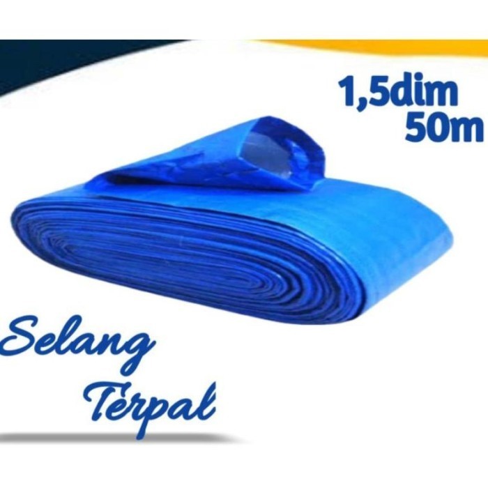 HOT SALE Ready Stock Selang terpal plastik 1,5Dim/ selang terpal 1,5inci /