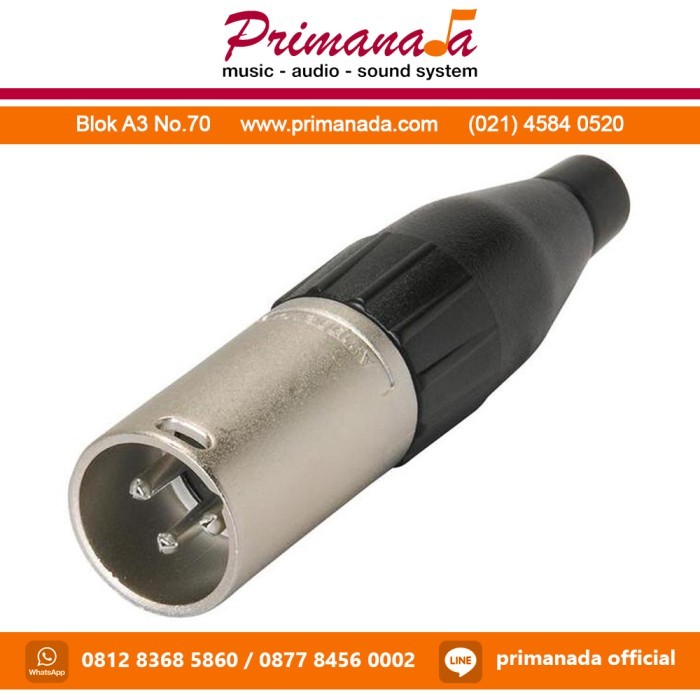 Amphenol XLR Jack Female & Male
