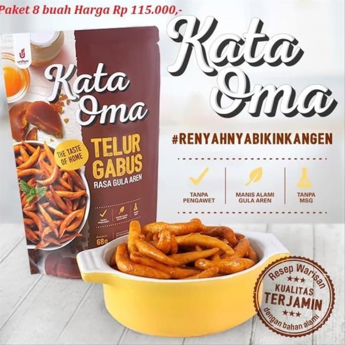 

Kata Oma Telur Gabus Keju Cheddar Inggris Dan Gula Aren Original Telor