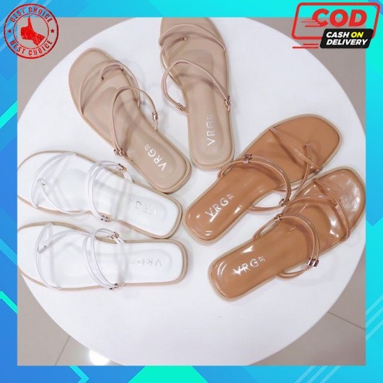 3022Qz Myka Series Wkemo8763 01 Sandal Wanita Emory Cewek Original Import Batam  Daff 48 Sandal Tepl