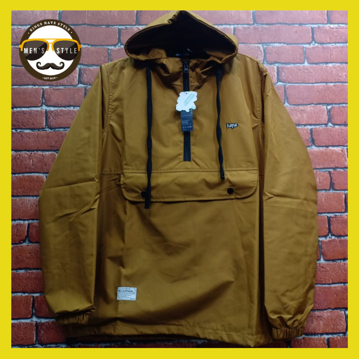Jaket Kangol Parasut Pria Jaket Kanguru Windbreaker DBH 01