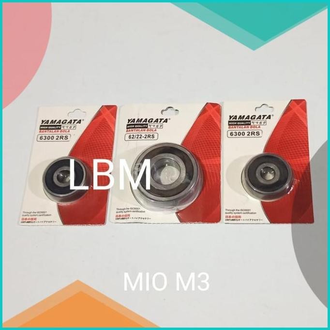 BEARING RODA DEPAN BELAKANG YAMAHA MIO M3 MIO Z MIO SOUL GT 125 LAHER