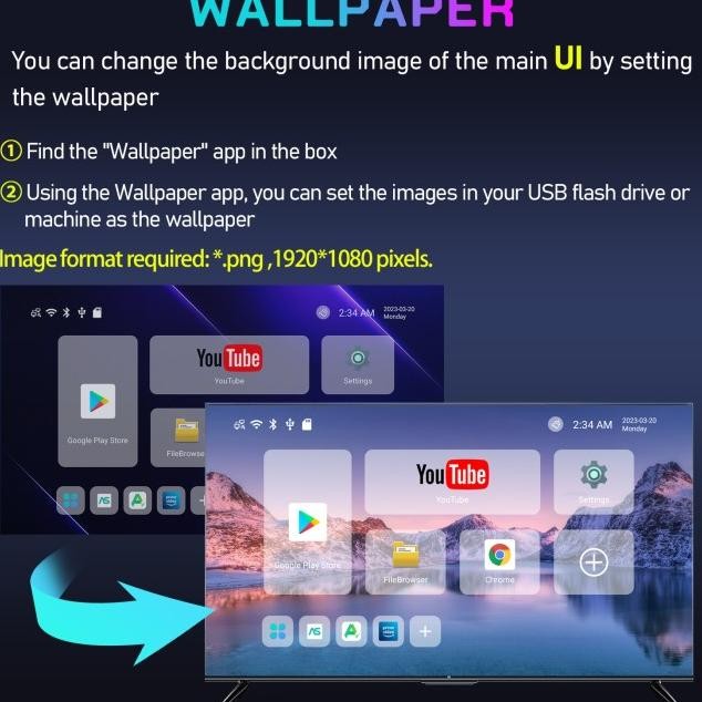 Android Tv Bo H96 Ma R3528 2Gb16Gb Android 13 Wifi6 Bluetooth 5.0