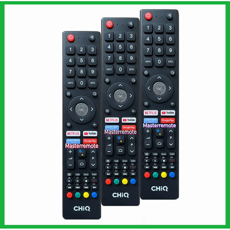 REMOT REMOTE TV CHIQ / ANDROID TV CHIQ ORIGINAL