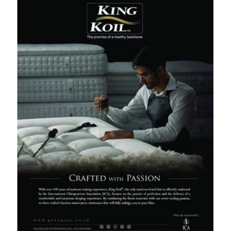 Diskon King Koil Hotel Grand Diamond (Hanya Kasur)/Matrass/Mattress/Springbed Kingkoil (Medium)