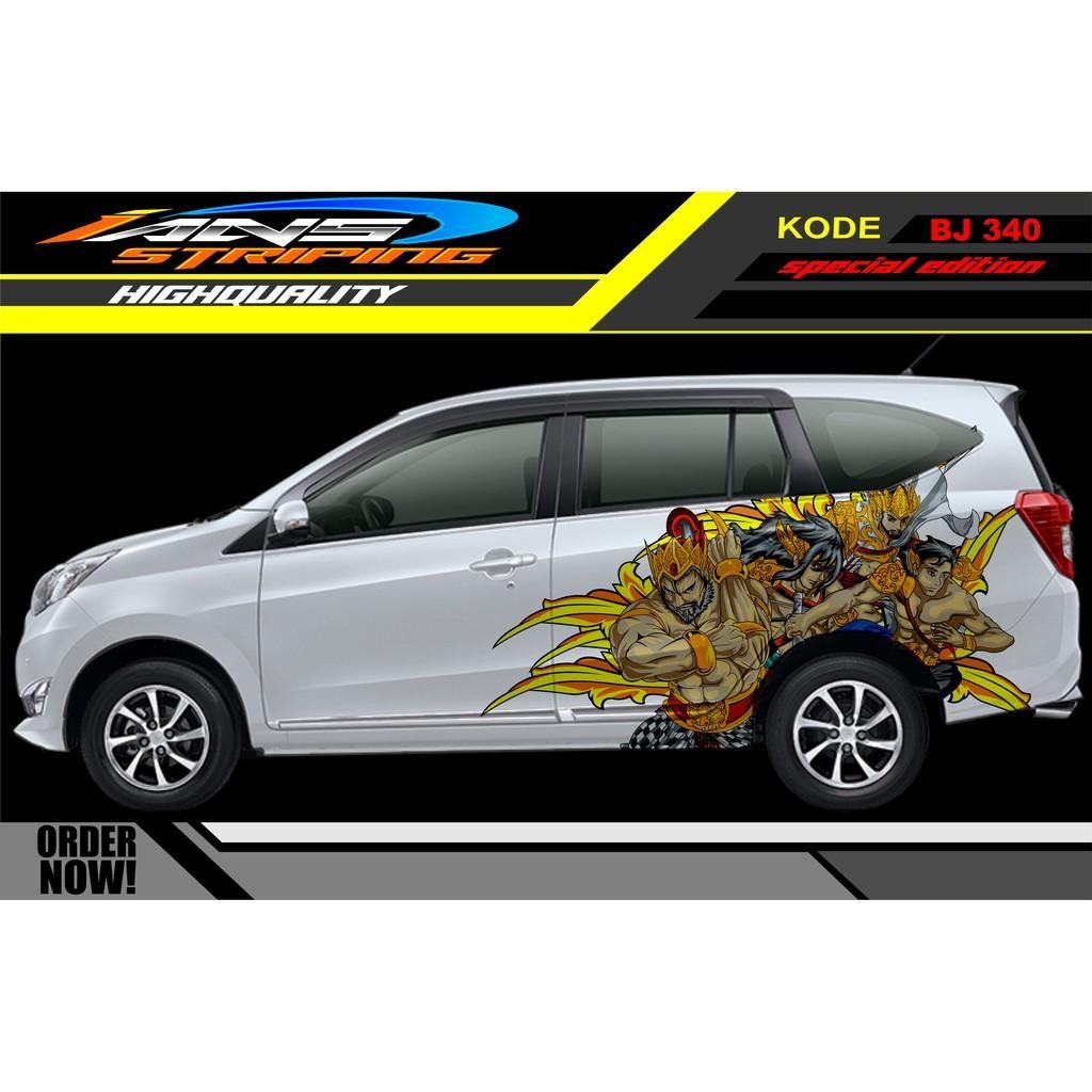 Sticker Mobil Calya , Sigra / Decal Sticker Sigra / Stiker Mobil