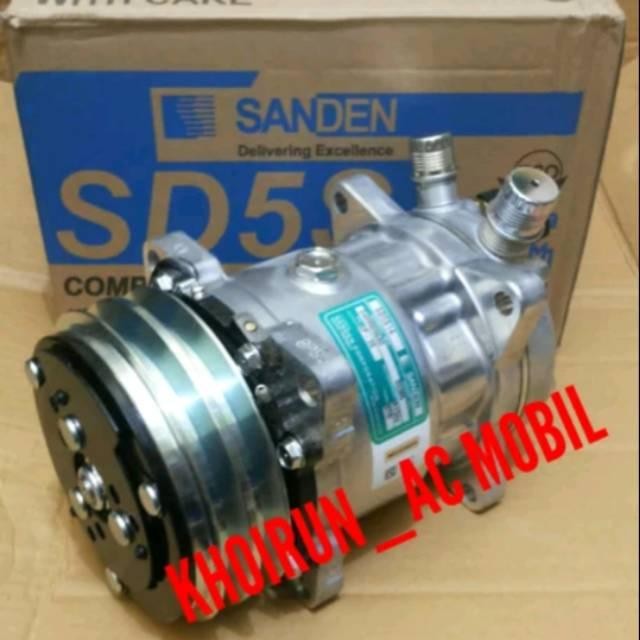 Compressor Compresor Kompresor Ac Mobil Sanden Sd508, Sd 508, Sd5H14 Universal Merk : Sanden Asli