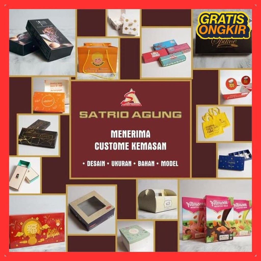 

20X20X8 Box Imlek/Chinese New Year Next Day