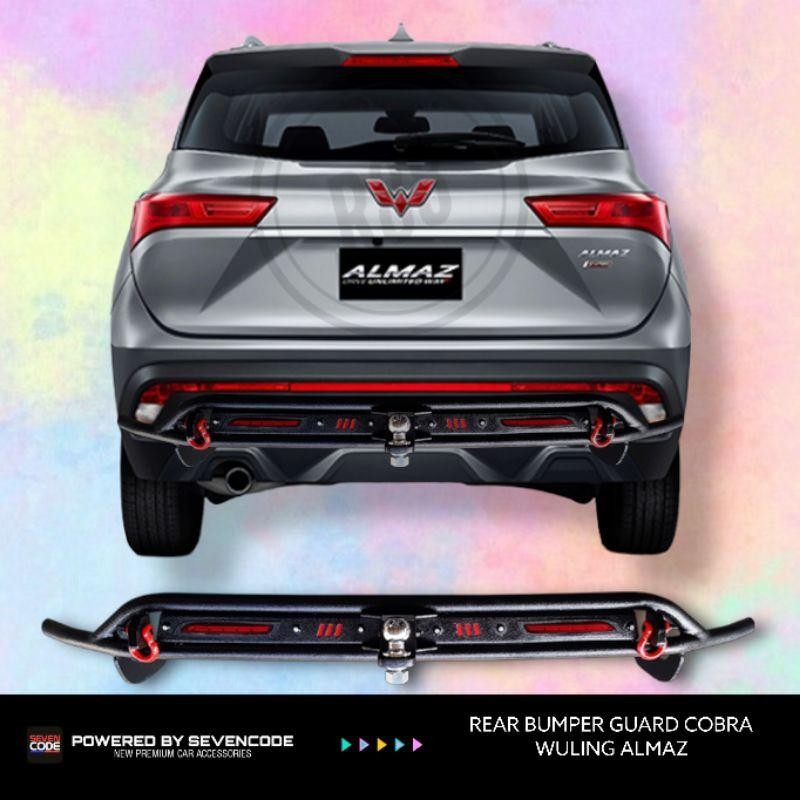 Bumper Guard Towing Cobra - Wuling Almaz Sevencode