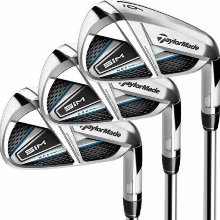 kat Iron Set Golf Taylormade Sim Max 2Tensei Blue TM60 Flek R 8Pcs 5-S - Iron Golf New