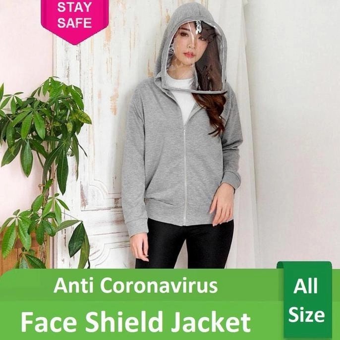 Murah jaket wanita jaket anti virus corona Non COD