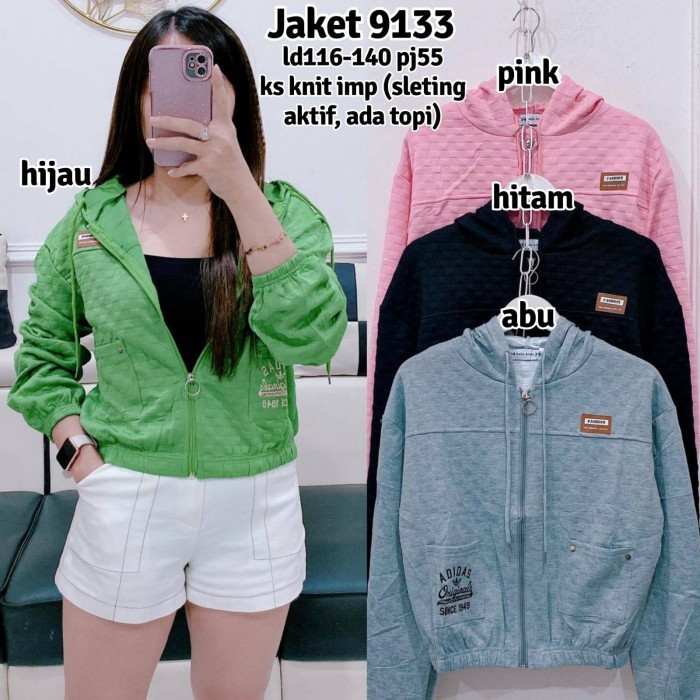 Murah Jaket wanita kaos hodie jumbo impor Non COD