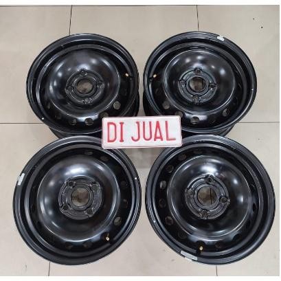 Velg Kaleng Wuling R15 Pcd 4X114 -Velg Saja Tanpa Ban-