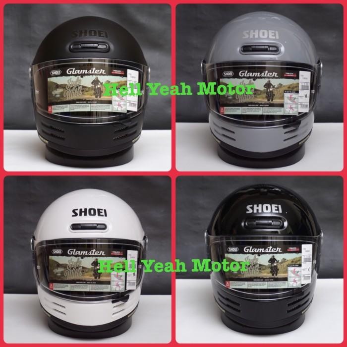 SHOEI GLAMSTER 1:1 GREY WHITE BLACK DOFF/GLOSSY NOT X14 RX7X PISTA X15