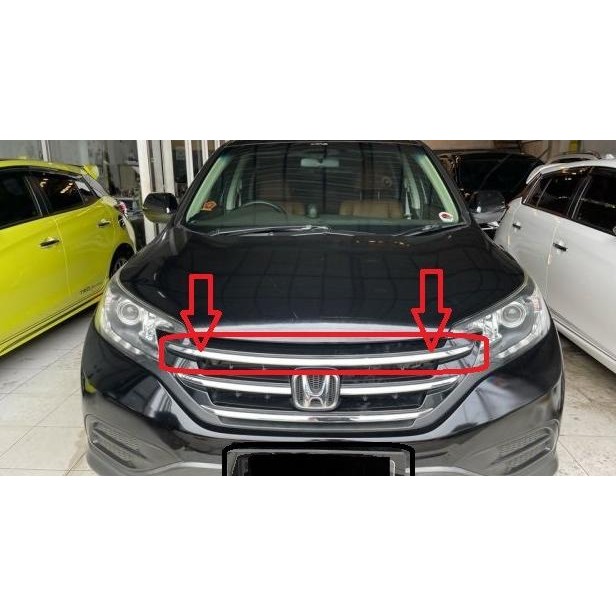 List Chrome Grill CRV GEN 4 Moulding Grill Atas CRV 2013-2015 Original