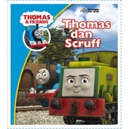 BUKU ERLANGGA (NEW ORIGINAL) FLAT THOMAS & FRIENDS: THOMAS & SCRUFF (KODE : 2000800440)