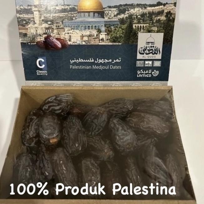 

Baru Kurma Medjoul Dates Al-Quds Palestina Jumbo Premium Medjool Alquds 1Kg