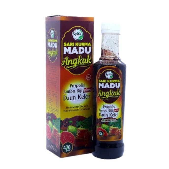 

Baru Sari Kurma Madu Angkak Propolis Jambu Biji Herbal Trombosit I Dbd