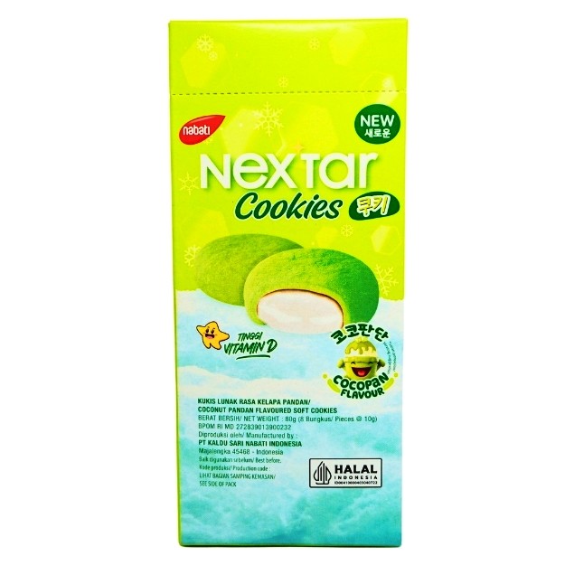 

S22625 NEXTAR COCOPAN COOKIES 80GR MAJU BERSAMA (20250308)