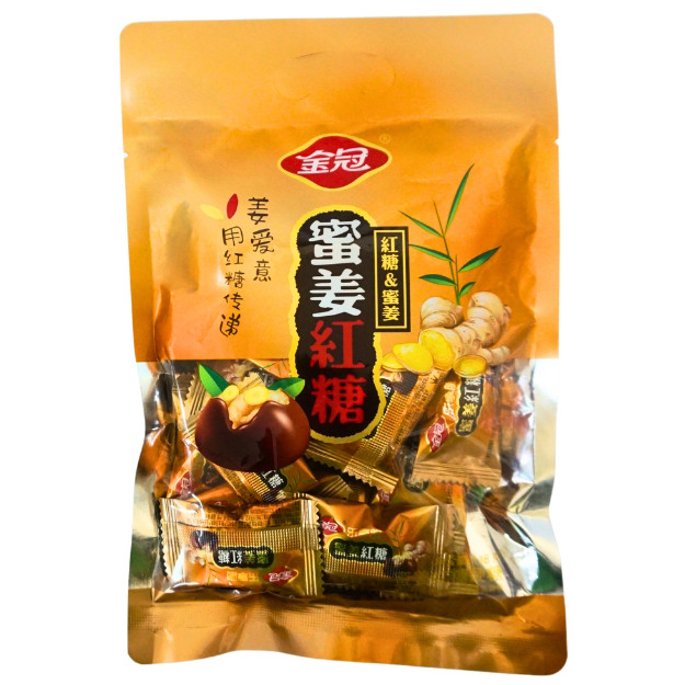 

S24107 GOLDEN CROWN PERMEN JAHE PERMEN IMLEK 118GR MAJU BERSAMA (20250211)