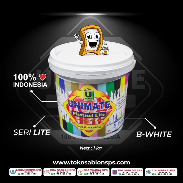 

Bremol Plastisol Unimate Lite B White 1Kg