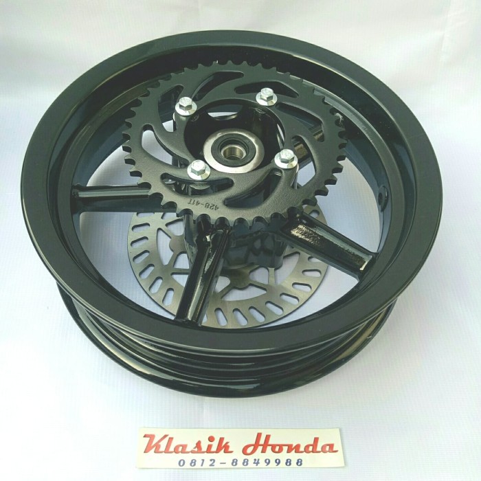 VELG 12" MINI GP/ MINI MOTO / HONDA MONKEY 125 / KAWASAKI KSR 110 Z125