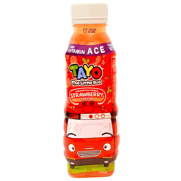 

S23479 TAYO THE LITTLE BUS STRAWBERRY FLAVOR MINUMAN BERPERISA 250ML MAJU BERSAMA (20250318)