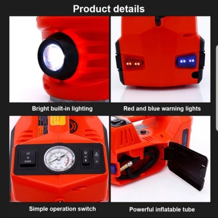 DONGKRAK ELEKTRIK 5 TON / DONGKRAK ELECTRIC / DONGKRAK MOBIL 4IN1