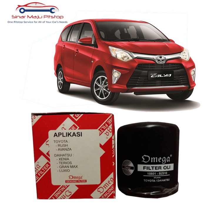 BUNDLING OLI MOBIL TOYOTA MOTOR OIL TMO 10W-40 & FILTER OLI CALYA