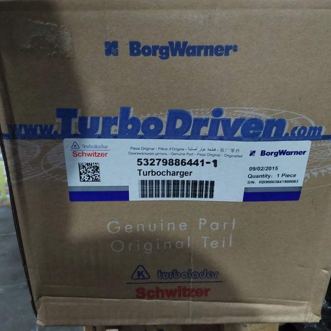 %$%$%$%$] Turbo Assy Mercy Bis OH 366 1521 KKK