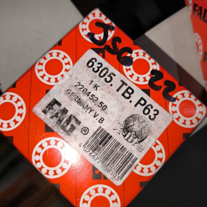TERBARU LAHER BEARING 6305 HS HIGH SPEED FAG TB P63 P 63 PORTUGAL KERAMIK HOT SALE