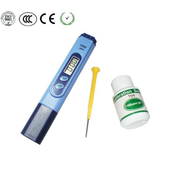 TDS METER DENGAN CAIRAN KALIBRASI