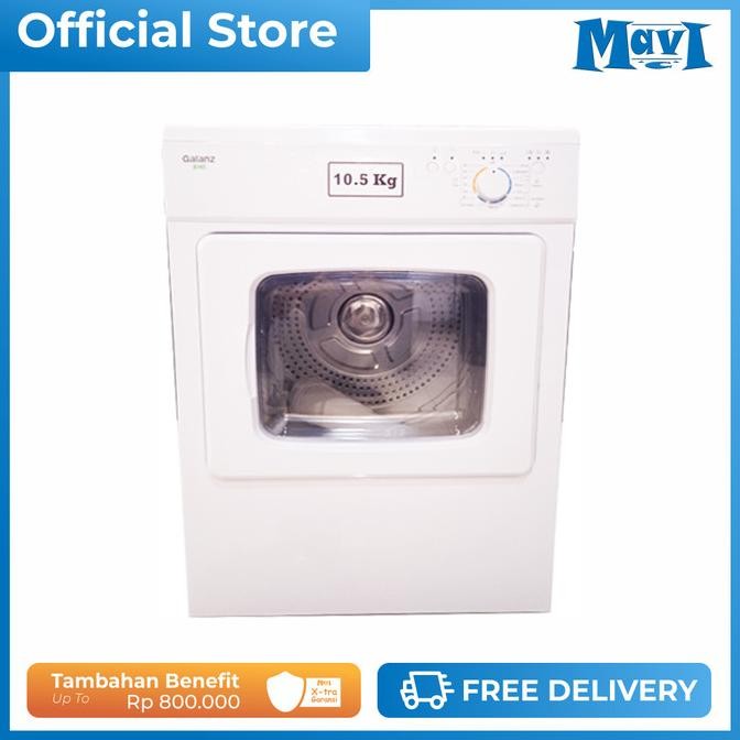 Mesin Pengering Pakaian Galanz 10,5Kg